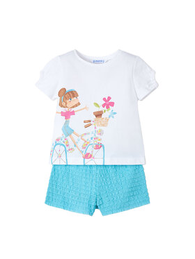 Mayoral Mayoral Set majica i hlače 3211 Plava Regular Fit