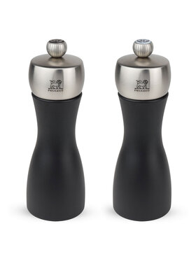 Peugeot Peugeot Zestaw młynków do soli i pieprzu Fidji Czarny