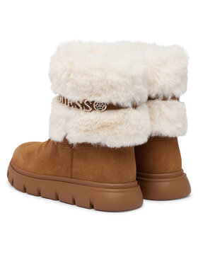 Guess Guess Śniegowce FLFMEL ELE10 Brązowy jasny