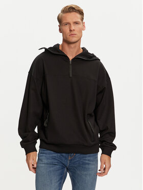 HUGO Hugo Sweatshirt Dilacktech 50521792 Schwarz Regular Fit