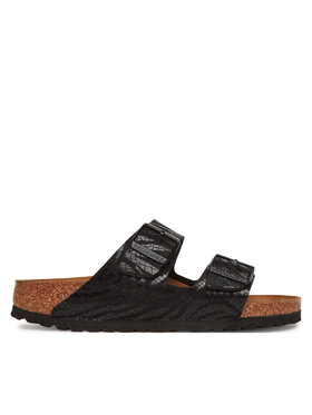 Birkenstock Birkenstock Papucs Arizona zebra 1029560 Fekete