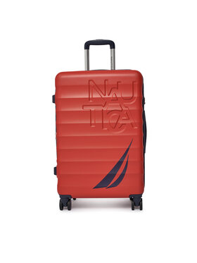 Nautica Nautica Stredný kufor NTC-KS-004-07-M Červená