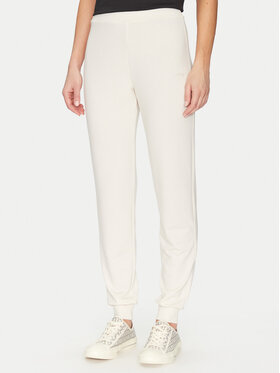 Guess Guess Medžiaginės kelnės O5GB05 KCQP2 Tamsiai mėlyna Regular Fit