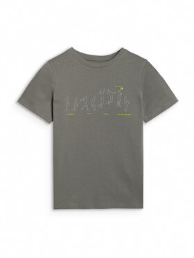 4F 4F T-Shirt URBAN COMMUTER Szary ciemny Regular Fit