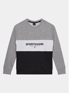 4F 4F Суитшърт 4FJAW23TSWSM630 Сив Regular Fit