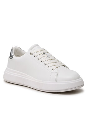 Calvin Klein Calvin Klein Sneakers Raised Cupsole Lace Up HW0HW01517 Alb