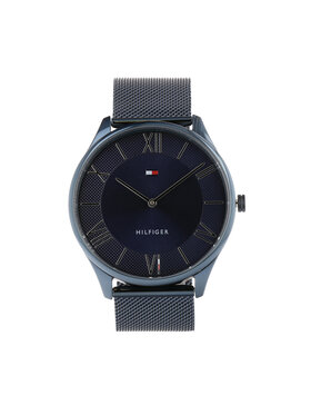 Tommy Hilfiger Tommy Hilfiger Zegarek Becker 1710514 Granatowy
