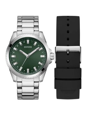 Guess Guess Hodinky GW0810G Strieborná