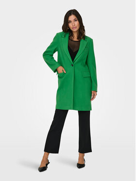 ONLY ONLY Płaszcz przejściowy Nancy 15292832 Zielony Regular Fit