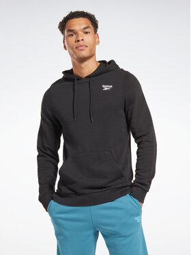 Reebok Reebok Sweatshirt Identity Logo HA9273 Schwarz Regular Fit