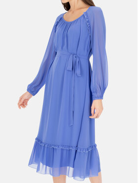 Potis & Verso Potis & Verso Sukienka elegancka Arletta Niebieski Regular Fit