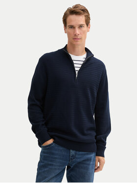 Tom Tailor Tom Tailor Pulover 1044475 Bleumarin Regular Fit