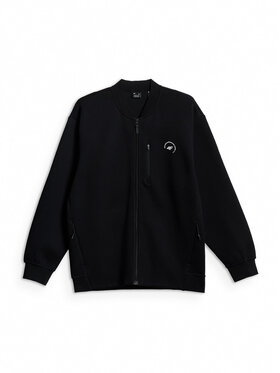 4F 4F Bluza WHEEL & WAVE Czarny Regular Fit