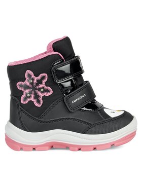 Geox Geox Zimske čizme B Flanfil Girl B Abx B363WA 054FU C0922 M Crna