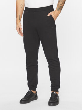 4F 4F Jogginghose 4FAW23TTROM447 Schwarz Regular Fit