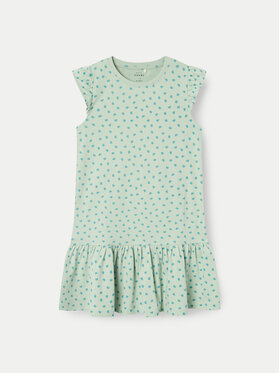 NAME IT NAME IT Rochie de zi Vida 13214406 Verde Regular Fit