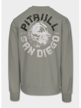 PITBULL PITBULL Bluza Bluza męska DOG SD L Zielony Regular Fit