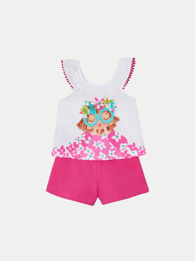 Mayoral Mayoral Set top i hlače 3261 Ružičasta Regular Fit