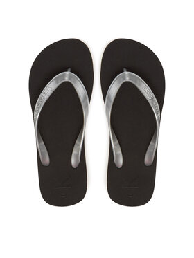 Calvin Klein Jeans Calvin Klein Jeans Japanke Beach Sandal Monologo Tpu YW0YW01719 Srebrna