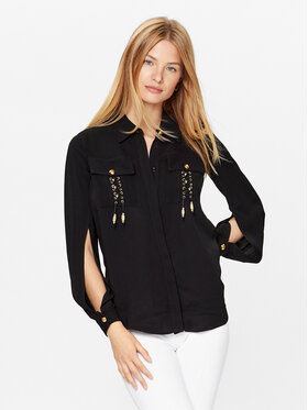 Elisabetta Franchi Elisabetta Franchi Košile CA-047-32E2-V380 Černá Regular Fit