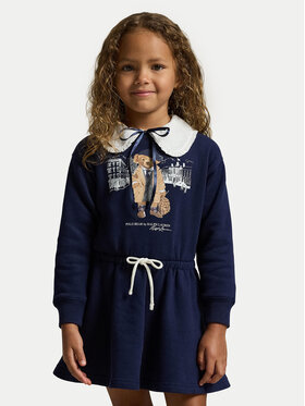 Polo Ralph Lauren Polo Ralph Lauren Kötött ruha 312979035001 Sötétkék Regular Fit