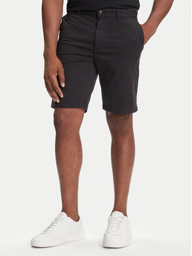 BOSS BOSS Pantalon scurți din material 50536723 Negru Slim Fit
