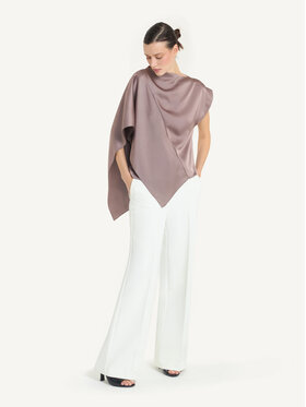 KMX KMX Bluzka 505310001 Beżowy Loose Fit
