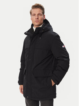 Tommy Jeans Tommy Jeans Парка City Ready DM0DM22251 Черен Relaxed Fit