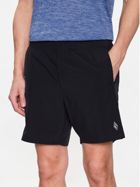 Skechers Skechers Pantaloni scurți sport Movement 7 M01SH18B Negru Regular Fit