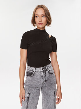 Hugo Hugo Halenka Sliqueta 50500764 Černá Slim Fit