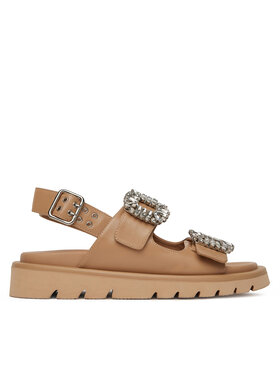 Eva Minge Eva Minge Sandalen SNOWDROP-I75-563 Beige