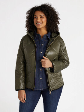 Fiorella Rubino Fiorella Rubino Giubbotto piumino F490T001391N015 Verde Regular Fit