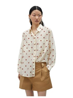 Lola Casademunt by Maite Lola Casademunt by Maite Blusa ms2515026 Beige Regular Fit