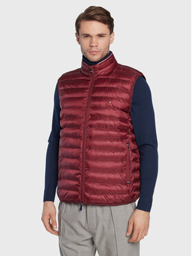 Tommy Hilfiger Tommy Hilfiger Gilet MW0MW18762 Rosso Regular Fit