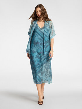 Elena Mirò Elena Mirò Abito da cocktail 7010P000320N001 Blu Regular Fit