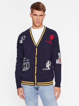 Guess Guess Kardigāns M3BR43 Z2ZK2 Zils Regular Fit