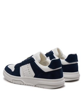 Tommy Jeans Tenisice The Brooklyn Suede EM0EM01371 Tamnoplava