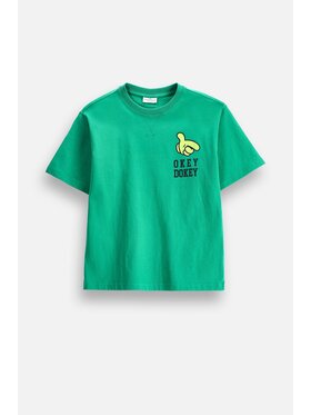 Coccodrillo Coccodrillo T-Shirt ZC6143205ABJ-011 Zielony Regular Fit