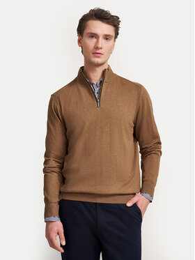 Bugatti Bugatti Pullover 7500 65520B Braun Regular Fit