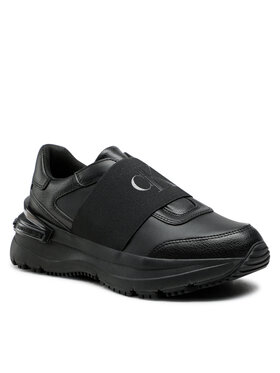 Calvin Klein Jeans Calvin Klein Jeans Sneakers Chunky Runner Ribbon Lth YW0YW00800 Schwarz