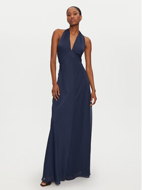 STAUD STAUD Estélyi ruha Dawn R24P2118CH Sötétkék Slim Fit