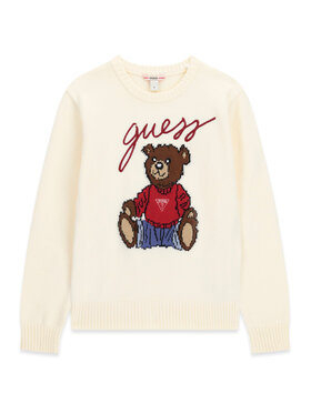 Guess Guess Sveter H6BR01 Z1336 Krémová Regular Fit