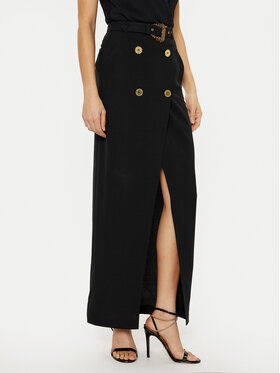 Versace Jeans Couture Versace Jeans Couture Maxi sukně 78HAE802 N0432 Černá Regular Fit