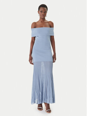 MICHAEL Michael Kors MICHAEL Michael Kors Трикотажна сукня MS683HGBFD Блакитний Slim Fit