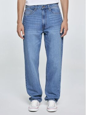 BIG STAR BIG STAR Jeansy ZACK_324_190 Niebieski Loose Fit