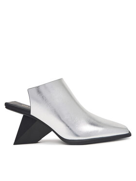 United Nude United Nude Klapki Rockit Mule III 1104214116 Srebrny