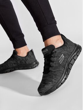 Skechers Skechers Sneakersy Front Runner 232298/BBK Czarny