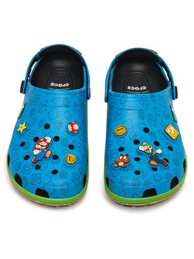 Crocs Crocs Pantoletten Super Mario Core Classic Clog 212138 Bunt