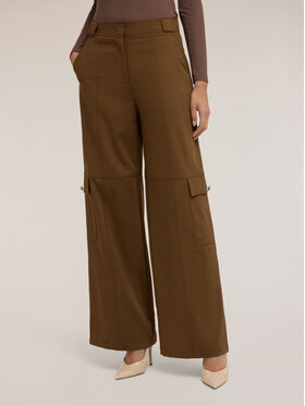 Motivi Motivi Pantaloni di tessuto P087Q004279N022 Marrone Over Fit