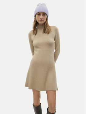 Vero Moda Vero Moda Kötött ruha Gold 10311379 Barna Regular Fit